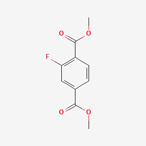 Dimethyl 2-fluoroterephthalate chemical structure (CAS 5292-47-7)