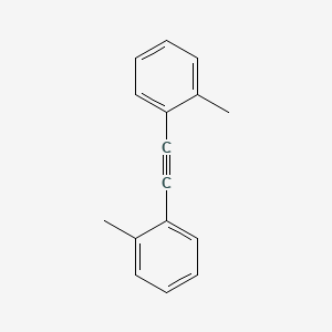 1,2-Di-o-tolylethyne chemical structure (CAS 5294-03-1)