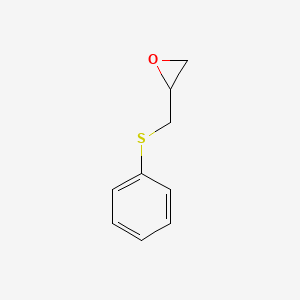 2-((Phenylthio)methyl)oxirane chemical structure (CAS 5296-21-9)
