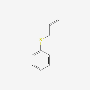 Allyl Phenyl Sulfide chemical structure (CAS 5296-64-0)