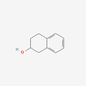 1,2,3,4-Tetrahydronaphthalen-2-ol chemical structure (CAS 530-91-6)
