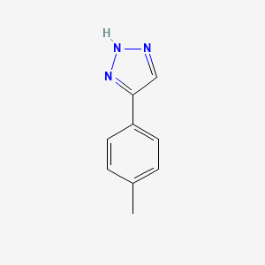 4-(p-Tolyl)-1H-1,2,3-triazole chemical structure (CAS 5301-96-2)