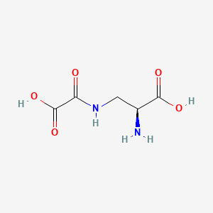 (S)-2-Amino-3-(carboxyformamido)propanoic acid chemical structure (CAS 5302-45-4)