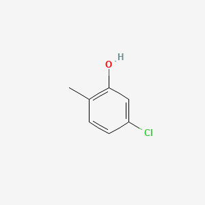 5-Chloro-2-methylphenol chemical structure (CAS 5306-98-9)