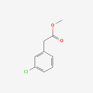 Methyl (3-Chlorophenyl)acetate chemical structure (CAS 53088-68-9)