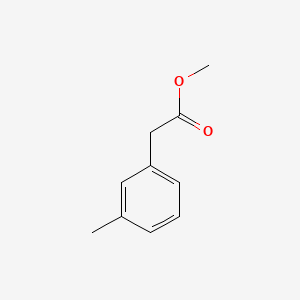 Methyl 2-(m-tolyl)acetate chemical structure (CAS 53088-69-0)