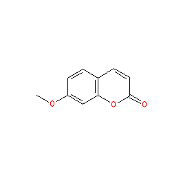 7-Methoxy-2H-chromen-2-one chemical structure (CAS 531-59-9)