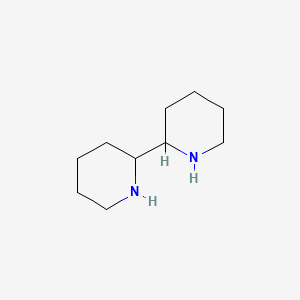 2-(Piperidin-2-yl)piperidine chemical structure (CAS 531-67-9)