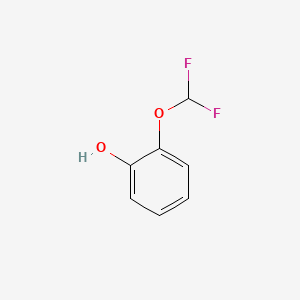 2-(Difluoromethoxy)phenol chemical structure (CAS 53104-96-4)