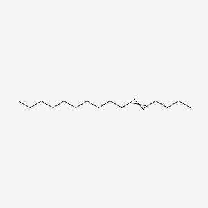 Hexadec-5-ene chemical structure (CAS 53137-47-6)