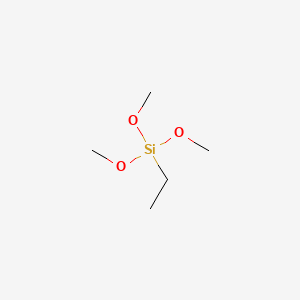 Ethyltrimethoxysilane chemical structure (CAS 5314-55-6)