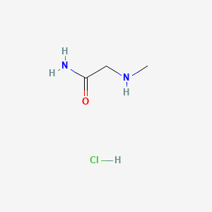 H-Sar-NH2.HCl chemical structure (CAS 5325-64-4)
