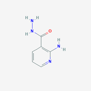 2-Aminonicotinohydrazide chemical structure (CAS 5327-31-1)