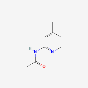 2-Acetamido-4-picoline chemical structure (CAS 5327-32-2)