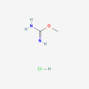 O-Methylisourea hydrochloride chemical structure (CAS 5329-33-9)