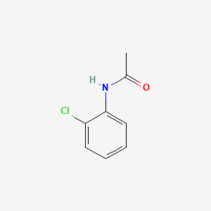 N-(2-chlorophenyl)acetamide chemical structure (CAS 533-17-5)
