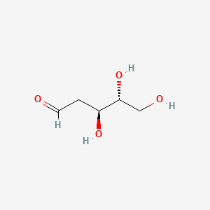 (3S,4R)-3,4,5-Trihydroxypentanal chemical structure (CAS 533-67-5)