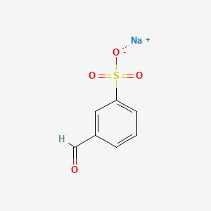 Sodium 3-formylbenzenesulfonate chemical structure (CAS 5330-48-3)