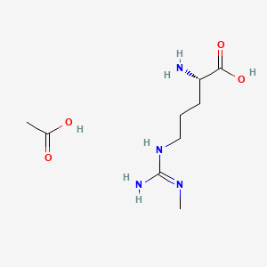 L-NMMA acetate chemical structure (CAS 53308-83-1)