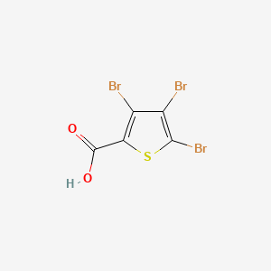 3,4,5-Tribromo-2-thiophenecarboxylic acid chemical structure (CAS 53317-05-8)