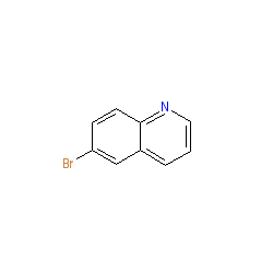 6-Bromoquinoline chemical structure (CAS 5332-25-2)