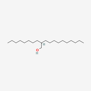 2-Octyldodecan-1-ol chemical structure (CAS 5333-42-6)