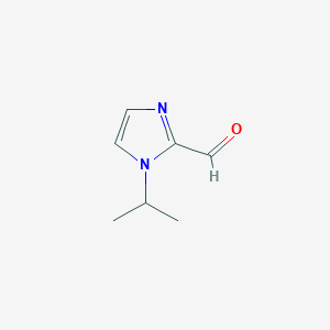 1-Isopropyl-1H-imidazole-2-carbaldehyde chemical structure (CAS 53332-64-2)