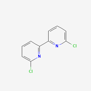 6,6'-Dichloro-2,2'-bipyridine chemical structure (CAS 53344-72-2)