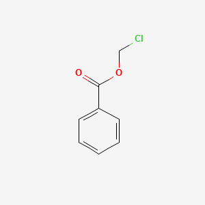 Chloromethyl benzoate chemical structure (CAS 5335-05-7)