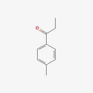 4'-Methylpropiophenone chemical structure (CAS 5337-93-9)