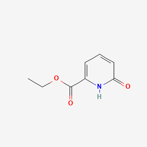 Ethyl 6-hydroxypicolinate chemical structure (CAS 53389-00-7)