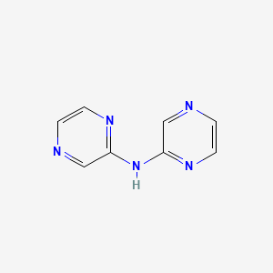 Di(pyrazin-2-yl)amine chemical structure (CAS 533930-18-6)
