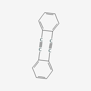 5,6,11,12-Tetradehydrodibenzo[a,e]cyclooctene chemical structure (CAS 53397-65-2)