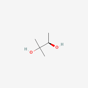 (R)-2-Methylbutane-2,3-diol chemical structure (CAS 53399-77-2)