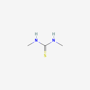 1,3-Dimethylthiourea chemical structure (CAS 534-13-4)