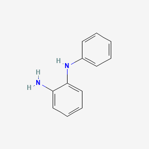 N1-Phenylbenzene-1,2-diamine chemical structure (CAS 534-85-0)