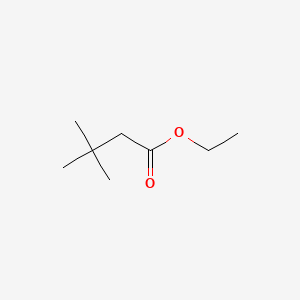 Ethyltert-butylacetate chemical structure (CAS 5340-78-3)