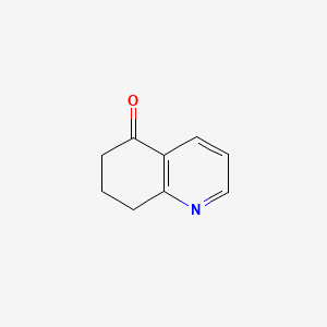 7,8-Dihydroquinolin-5(6H)-one chemical structure (CAS 53400-41-2)