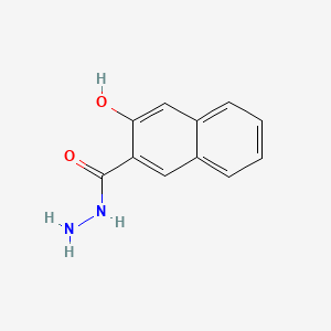 3-Hydroxy-2-naphthohydrazide chemical structure (CAS 5341-58-2)