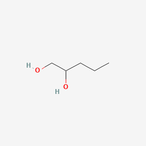 1,2-Pentanediol chemical structure (CAS 5343-92-0)