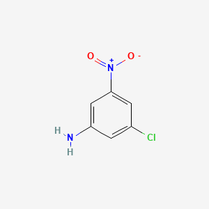 3-Chloro-5-nitroaniline chemical structure (CAS 5344-44-5)
