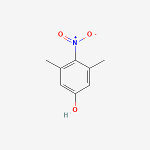 3,5-Dimethyl-4-nitrophenol chemical structure (CAS 5344-97-8)