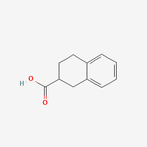 1,2,3,4-Tetrahydro-2-naphthoic acid chemical structure (CAS 53440-12-3)