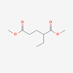 2-EThylglutaric acid dimethyl ester chemical structure (CAS 53481-05-3)