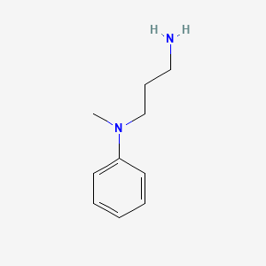 N1-Methyl-N1-phenylpropane-1,3-diamine chemical structure (CAS 53485-07-7)