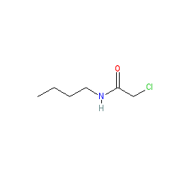 N-Butyl-2-chloroacetamide chemical structure (CAS 5349-24-6)