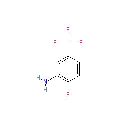 2-Fluoro-5-(trifluoromethyl)aniline chemical structure (CAS 535-52-4)