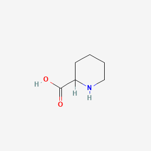 Pipecolinic Acid chemical structure (CAS 535-75-1)