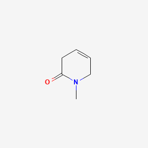 1-Methyl-1,6-dihydropyridin-2(3H)-one chemical structure (CAS 53516-28-2)