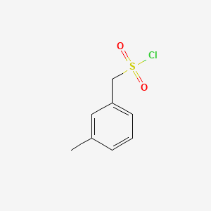 m-Tolylmethanesulfonyl chloride chemical structure (CAS 53531-68-3)